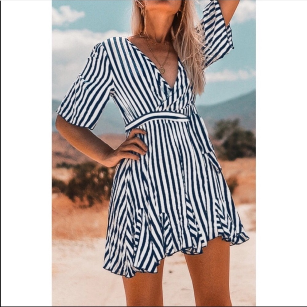 Cupshe Striped Dress